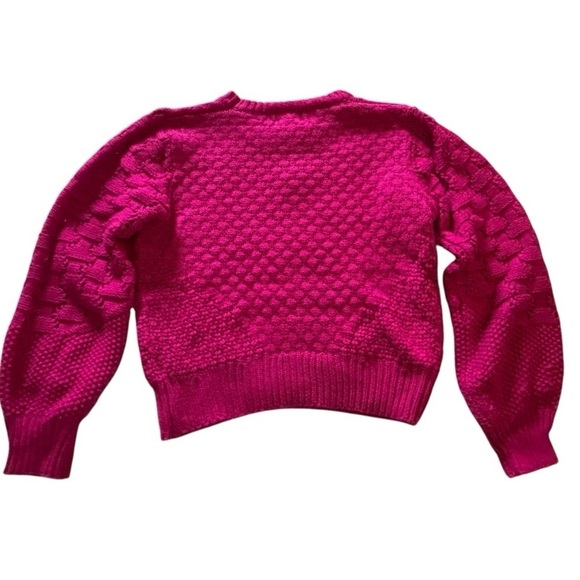 NWT &Merci Hot Pink Sweater Size Large (L) - Picture 6 of 7